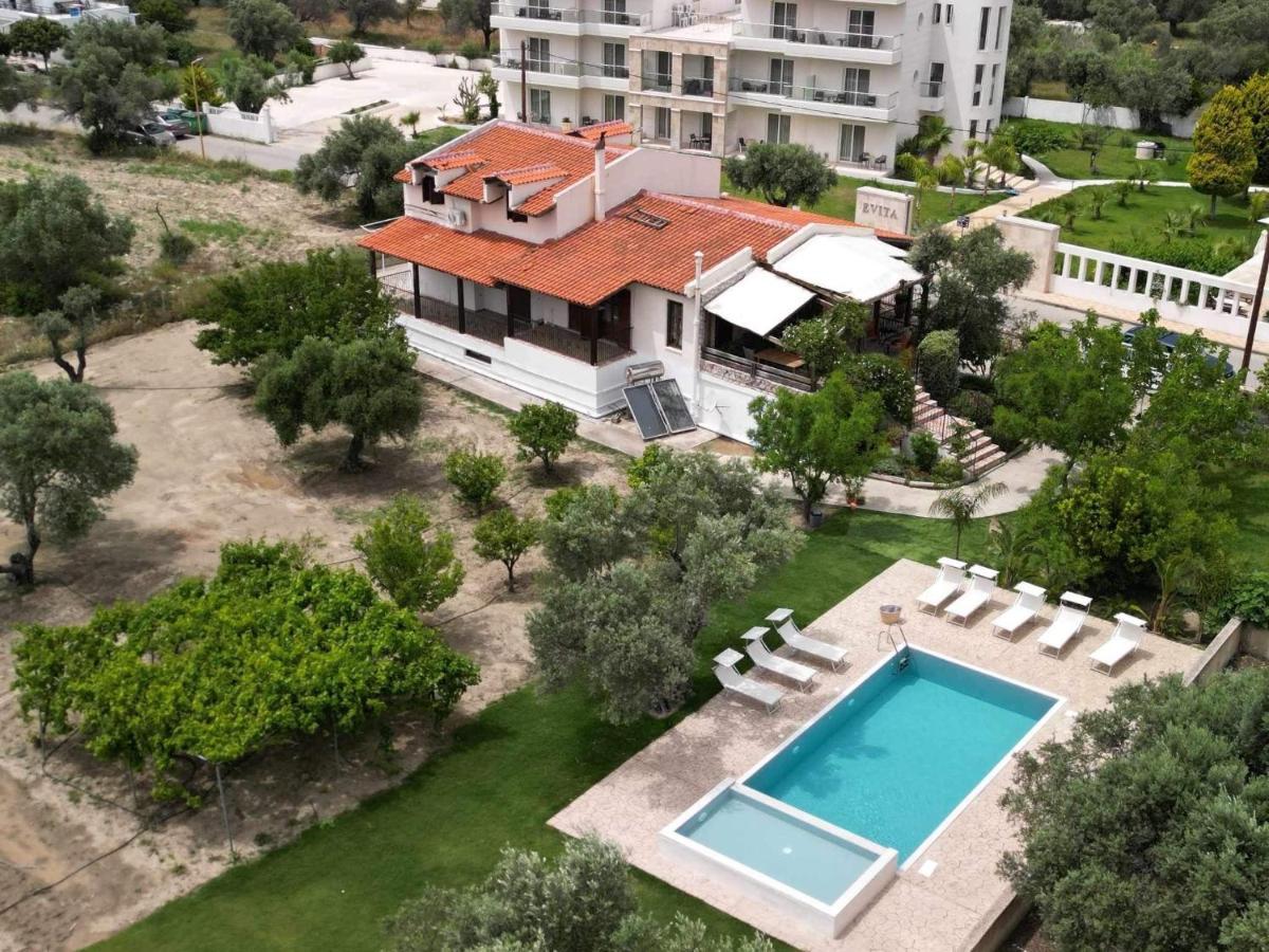 Sunny Countryside Villa - With Private Pool Faliraki Eksteriør billede